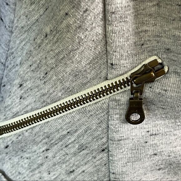 Anthropologie Drew Zip‎ Up Knit Jacket with Raw Edges - Medium - Picture 4 of 10